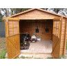 Abri de jardin en bois. photo intérieure 7,24m²