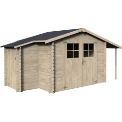 Abri de jardin Talcy, 19 mm. 270 x 230 cm. 6.16 m²