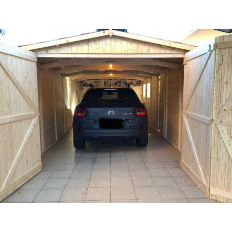 Garage Mikhail II, 19 mm, 300x600 cm, 18m²