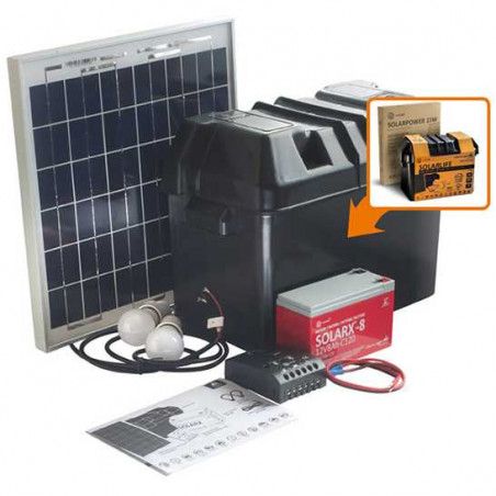 Kit solar 15W-12VCC