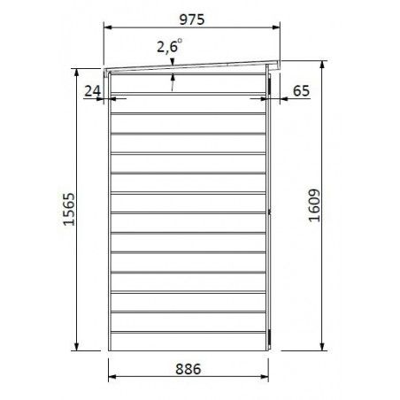 dimensions de l'armoire