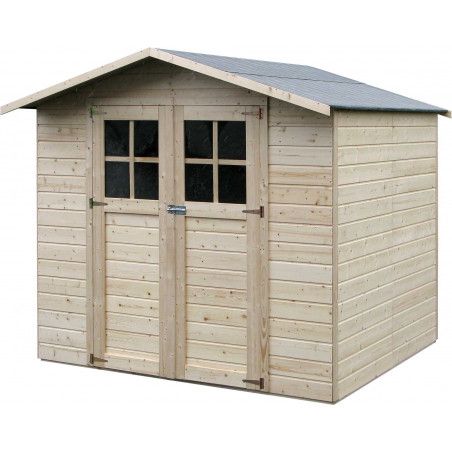 Abri de jardin en bois Lode 212 x  182, 3.85 m²