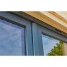 Porte en PVC du studio de jardin de 9.81m²