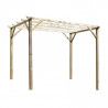 Pergola Leon. Poteaux 9.5x9.5cm | 3x3m | 4x3m