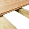 Plancher lamellé pour abri Gran Flodova - PREMIUM