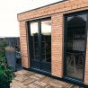 studio de jardin habitable- grande baies vitrées  9.81m²