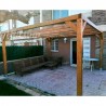 Pergola Fuengirola. Poteaux 12x12cm