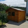 Abri de jardin Flora traité : 62457S0-X70