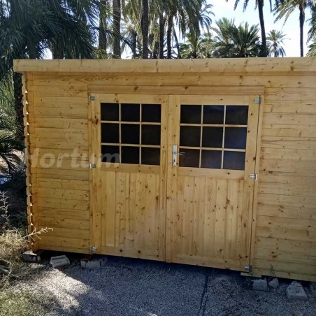 Caseta de madera para jardín Elan - Hortum.es