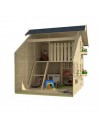 Maisonnette enfants Tom 16 mm. 220 x 180 cm, 3.8m²