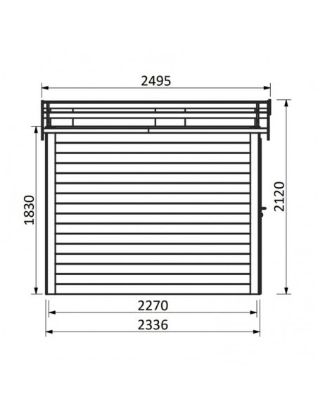 Mano. 19 mm, 230 x 234 cm, 5.36m²