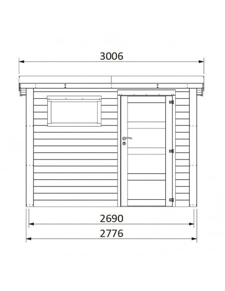 Abri Paco. 28 mm, 275 x 275 cm. 7,54 m²