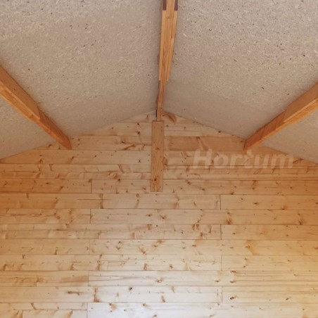 Abri en bois Valodeal. 34 mm , 300 x 300 cm. 8,88 m²