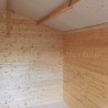 Abri en bois Valodeal. 34 mm , 300 x 300 cm. 8,88 m²