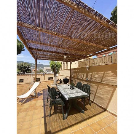 Pergola en bois 4x3 m. Poteaux 9x9 cm - Decor et jardin