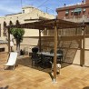 Pergola en bois 4x3 m. Poteaux 9x9 cm - Decor et jardin