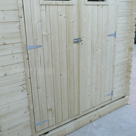 Abri de jardin on bois Alexandera II. 19 mm, 200 x 250 cm. 5 m²