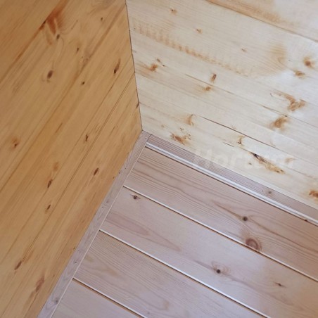 Plancher en bois pour l'abri Aveline