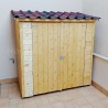 Armoire de jardin Albecove. 12mm, 170x82 cm