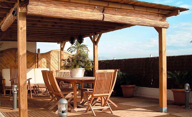 Pergolas en bois traité. Hortum.fr ⭐