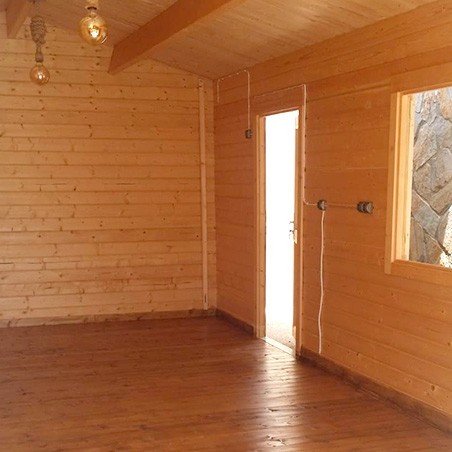Suelos casetas de madera